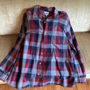 worn once. XL modern fit flannel shirt.
